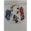Image 3 : Vintage Disney Ceiling Light Shade Featuring Mickey Mouse in Racing Car