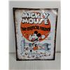 Image 2 : (3) Mickey Mouse Items-Tin Sign,Plushie and Tin