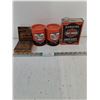 Image 1 : (5) Items Featuring Harley Davidson-Tin Banks,Wooden Signs