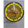 Image 5 : 16" Retro-Style Coca Cola Neon Clock-Featuring Atlanta Home Office