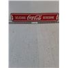 Image 1 : Metal Coca Cola Sign-20"long