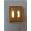 Image 5 : (2) Vintage Ceramic/Chalkware Wall Hangers,(2) Wood Coasters,Light
