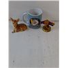 Image 4 : Snow White VHS and Book,Disney Christmas Decorations,Mug,Doll,Deer Figurine,Vintage Tin Tea Set