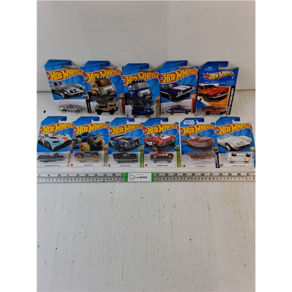 (11) Hot Wheels Vehicles (NIB)
