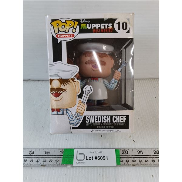 POP! Figurine-Swedish Chef from The Muppets (NIB)