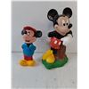 Image 8 : (5) Vintage Hard Plastic Walt Disney Figures/Coin Banks
