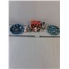 Image 1 : (2) Disney Souvenir Plates,Salt/Pepper Set Dumbo/Elephant Figurines