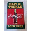 Image 2 : Coca Cola Lot-Metal Sign and Thermometer and Magnet