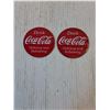 Image 6 : Coca Cola Lot-Metal Sign and Thermometer and Magnet
