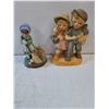 Image 2 : Lot of Assorted Ceramic Figurines/Building