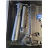 Image 3 : Wine accessory Kit Including a Lever Corkscrew and various stoppers in Decorative Box
