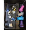 Image 4 : Wine accessory Kit Including a Lever Corkscrew and various stoppers in Decorative Box