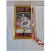 Image 2 : Limited Edition Calgary Flames Lanny McDonald Collector Photo with Mini Stick