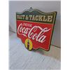 Image 3 : Metal Coca Cola Bait&Tackle Sign