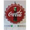 Image 1 : Bottle Cap Style Metal Coca Cola Sign