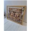 Image 2 : Framed Picture-Uncle Joe's Trading Post-22'x18"-one corner needs gluing