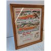 Image 2 : Framed Vintage Ad Texaco Sky Chief Gasoline-12'x16'