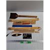 Image 1 : Assorted Wood Items, Rulers, Back Scratchers,