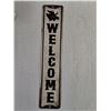 Image 2 : Metal Welcome Sign 20x4"