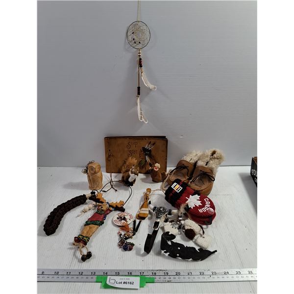 Assorted Indigenous and Craft Items