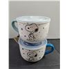 Image 6 : Peanuts Snoopy Collectibles. Tin Sign 13x11", Mugs