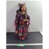 Image 1 : Indigenous Ceramic Doll 23" tall
