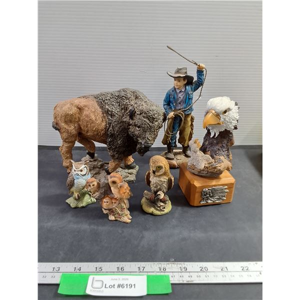 Misc. Figurines Resin and Ceramic