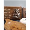 Image 2 : Misc Wood Decor Items,