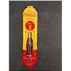 Image 2 : Reproduction Coca Cola Metal Thermometer 11x3"