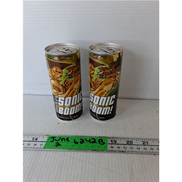 (2) Sonic Boom Drinks, Cannot Ship