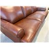 Image 4 : New – Dawn Collection Top Grain Leather Sofa – Retail Price: $2,899