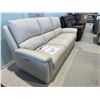 Image 4 : New – Power Reclining Genuine Leather Sofa with Power Headrest – Retail: $3,599