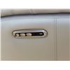 Image 5 : New – Power Reclining Genuine Leather Sofa with Power Headrest – Retail: $3,599