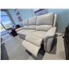 Image 6 : New – Power Reclining Genuine Leather Sofa with Power Headrest – Retail: $3,599