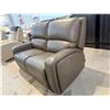 Image 3 : New – Jasper Top Grain Leather Power Loveseat Reclining - Retail: $2699