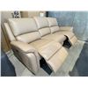 Image 2 : New – Leather All Around Power Sofa with Zero Gravity Reclining – Retail : $3,999