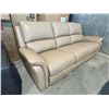 Image 3 : New – Leather All Around Power Sofa with Zero Gravity Reclining – Retail : $3,999