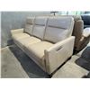 Image 3 : New – Power Reclining Genuine Leather Sofa with Power Headrest – Retail : $3,599