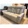Image 2 : New – Power Reclining Top Grain Leather Sofa, Retail: $2,999