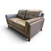 Image 1 : New – Huntington Collection Top Grain Leather Loveseat – Retail Price: $2,299