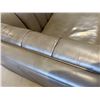 Image 4 : Top Grain Leather Loveseat with No-Sag Pocket Coils, High Density Foam