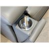 Image 5 : New – Hydeline Vault Collection, Top Grain Leather Power Reclining Loveseat Retail: $3295