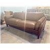 Image 3 : New – Hydeline Vault Collection Premium Hand Rubbed Leather Sofa  – Retail : $2995
