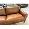 Image 5 : New – Hydeline Vault Collection Premium Hand Rubbed Leather Sofa  – Retail : $2995