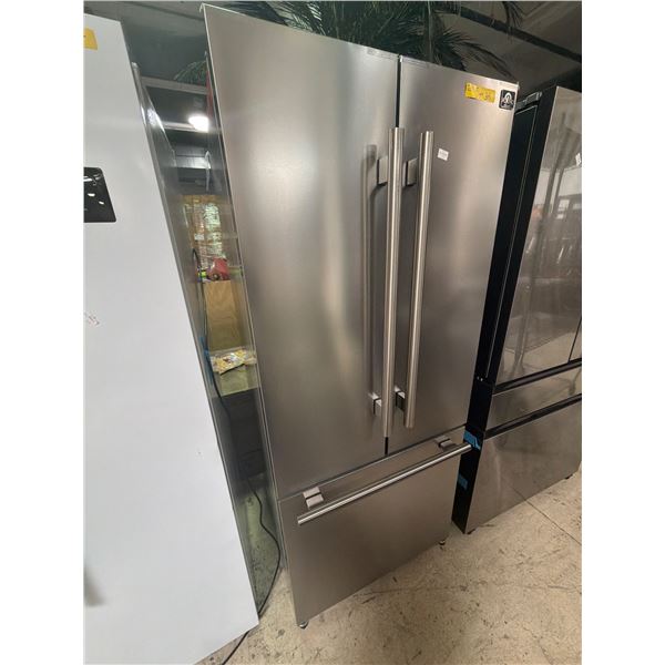 New - Forno 31" French Door Refrigerator - RV: $3299 CAD (Model FFFFD1974-31SB) - Tested, Powers on
