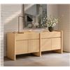 Image 1 : New Open Box - Article Torme 70" Sideboard - White Oak - RV: $1699 CAD (ART5956)