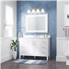 Image 1 : BNIB - Home Decorators Collection Ellia 48" White Vanity Combo (1001 320 213)