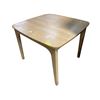Image 1 : Oak Finish Extenable Dining Table, H30" x 37.5" x 37.5" (unextended size), some wear