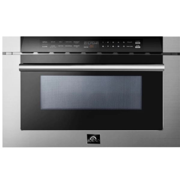 New Open Box - Forno 24" Built-in Microwave Drawer - RV: $1199 CAD (Model FMWDR3000-24)