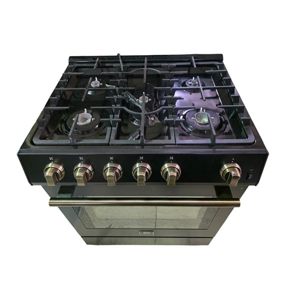New - Forno 30" Range with 4 Induction Elements - RV: $1699 CAD - some burner caps are missing